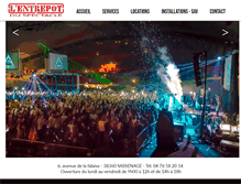 Tablet Screenshot of lentrepot.info