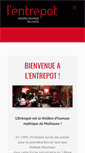Mobile Screenshot of lentrepot.org